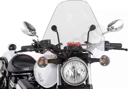 Slipstreamer vindruta för motorcykel 38 cm transparent - S-06-C