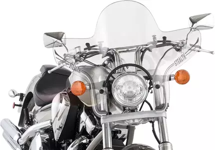 Parbriz de motocicletă Slipstreamer 35,5 cm transparent - SS-20-C
