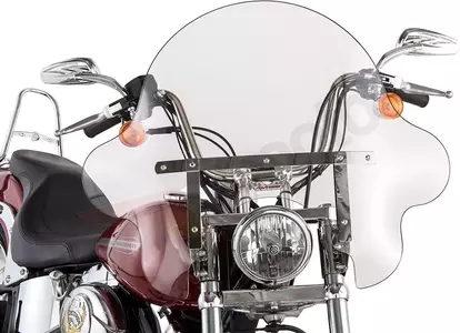 Slipstreamer Motorrad Windschutzscheibe 40,5 cm transparent - SS-32-16CTQ