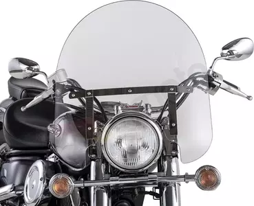 "Slipstreamer" motociklo priekinis stiklas 43 cm skaidrus - SS-30-17CTQ