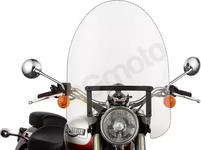 Slipstreamer motorcykelforrude 56 cm transparent - SS-30-22CQB