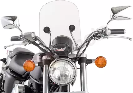 Slipstreamer Motorrad Windschutzscheibe 35,5 cm transparent - HD-3CHR-C