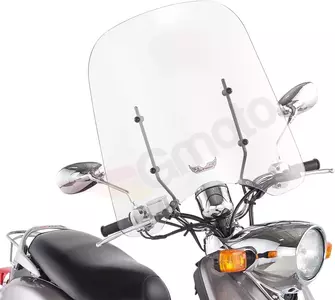 Slipstreamer motociklo priekinis stiklas 61 cm skaidrus - S-CF-50