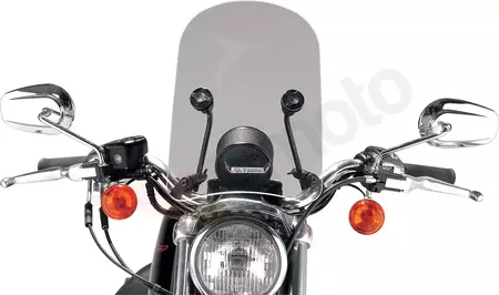 "Slipstreamer" motociklo priekinis stiklas 35,5 cm skaidrus-2