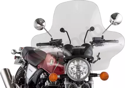 Parbriz de motocicletă Slipstreamer 53,5 cm transparent - S-03-C