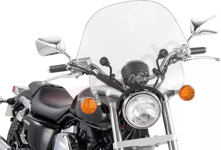 Slipstreamer vindruta för motorcykel 56,5 cm transparent - SS-10-C