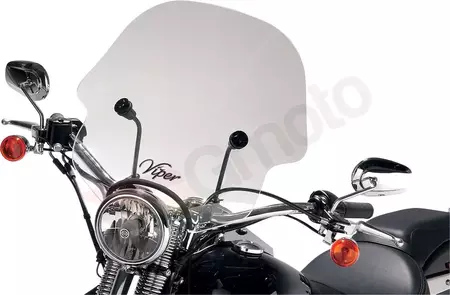 Slipstreamer Motorrad Windschutzscheibe 56,5 cm transparent-2