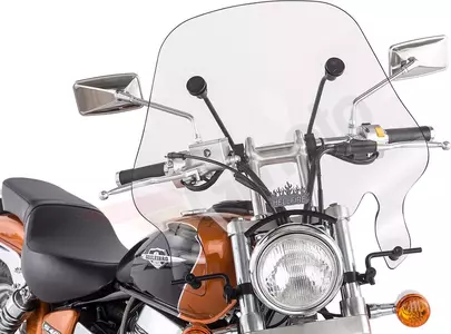 Slipstreamer Motorrad Windschutzscheibe 45,5 cm transparent - SS-24V-C