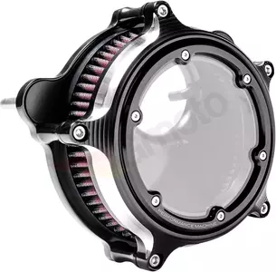 Caixa do filtro de ar da série Performance Machine Vision preta-2