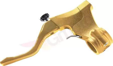 Performance Machine gold clutch lever - 0062-2107M-SMG