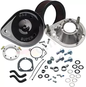Carburador teardrop air filter/EFI S&S Cycle negro - 170-0181A