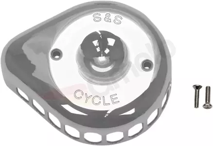 Luchtfilterdeksel teardrop Mini Teardrop S&S Cycle chroom - 170-0367
