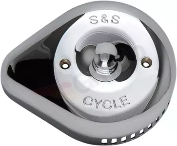Slasher S&S Cycle krómozott légszűrőfedél - 170-0532