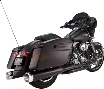Duslintuvai 4,5'' Slip-On MK45 Cap-Jet-Hot S&S Cycle juodi + antgaliai chromuoti - 550-0622
