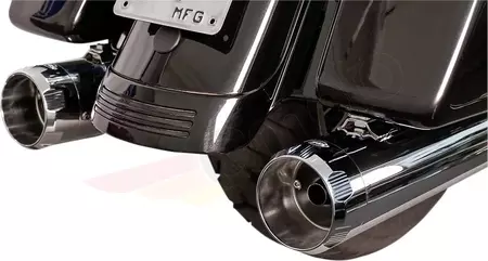 MK45 Slip-On äänenvaimennin Thruster S&S Cycle kromi - 550-0861