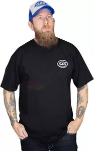 Koszulka T-Shirt męska Sidewinder S&S Cycle czarna XXL - 510-0788