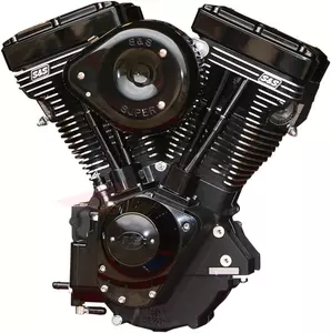 Komplett motor V111 Black Edition S&S Cycle svart - 310-0828