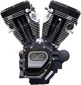 Sukomplektuotas variklis T124HC S&S Cycle juodas - 310-0836A