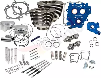 Kit motore 110'' Power Chain Drive Cam Kit S&S Cycle nero - 330-0668