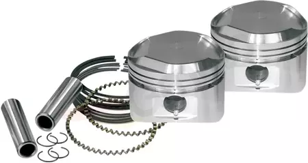 Pistons complets Super Stock Kit 3.500'' Standard Haute Compression S&S Cycle - 92-2016