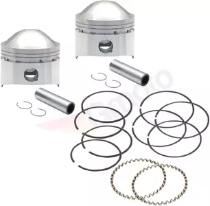 Complete Zuigers Super Stock Kit 3.4375" 36-80 Lage Compressie S&S Cycle - 106-5495