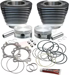 Twin-Cam 106'' Stroker S&S Cycle kit cylindre complet noir - 910-0203