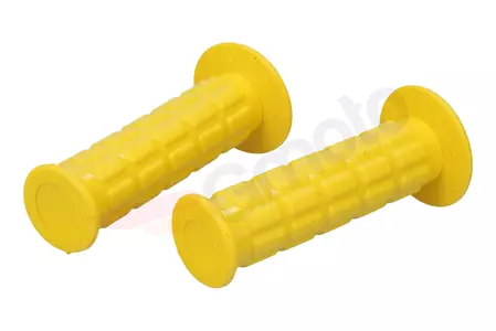 Manetki - gumy kierownicy jasne żółte para Simson-2