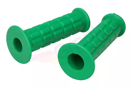 Manetki - gumy kierownicy zielone para Simson-2