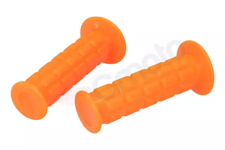 Manetki - gumy kierownicy pomarańczowe fluo para Simson - 546444