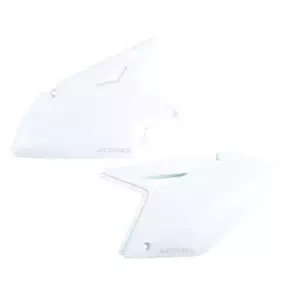 Juego de tapas laterales de plástico Acerbis Suzuki RMZ 250 07-09 blanco - 0010289.030