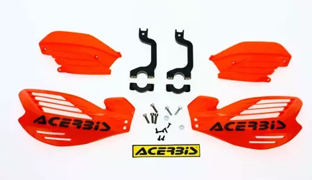 Acerbis X-Force håndbeskyttere orange-1