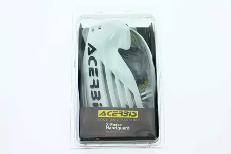 Acerbis X-Force handbeschermers wit-5