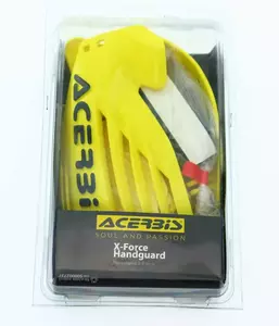 Acerbis X-Force håndbeskyttere gul-5