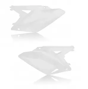 "Acerbis" plastikinių šoninių dangtelių komplektas Suzuki RMZ 250 10-17 baltas-1