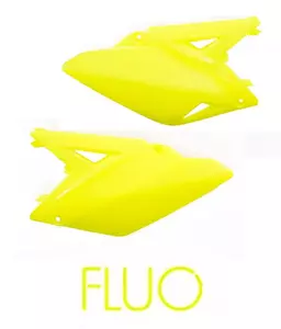 Комплект пластмасови странични капаци Acerbis Suzuki RMZ 250 10-17 yellow fluo-1