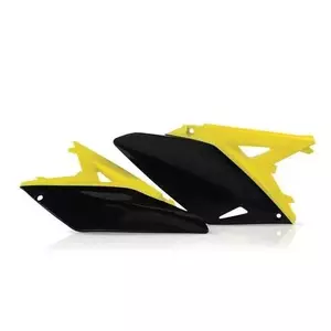 Juego de tapas laterales de plástico Acerbis Suzuki RMZ 250 10-17 amarillo y negro - 0013765.279
