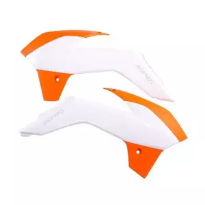 "Acerbis" baltos ir oranžinės spalvos radiatoriaus dangtelių rinkinys - 0016896.209.016