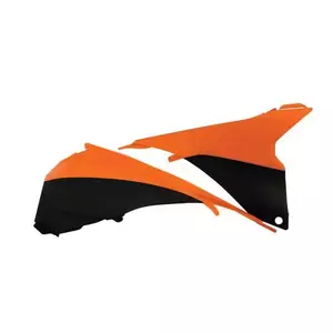 Acerbis zračni filter pokrovi airboxa črni in oranžni - 0017202.209