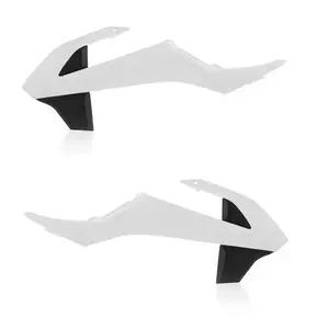 Комплект черни и бели капачки за радиатори Acerbis-1