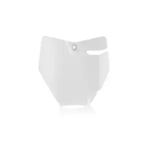 Placa de matrícula frontal Acerbis branco - 0021815.030