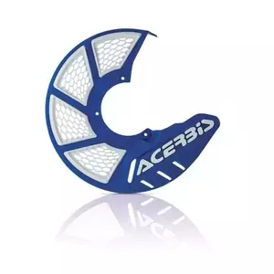 Acerbis X-brake 2.0 remschijfafdekking vooraan KTM Husqvarna 85 SX TC Freeride blauw en wit - 0022264.245