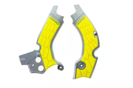 Protecções da estrutura Acerbis X-Grip Suzuki RMZ 450 08-17 cinzento-amarelo-1