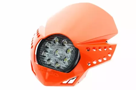 Acerbis LED Fulmine prednja svjetiljka, narančasta-1