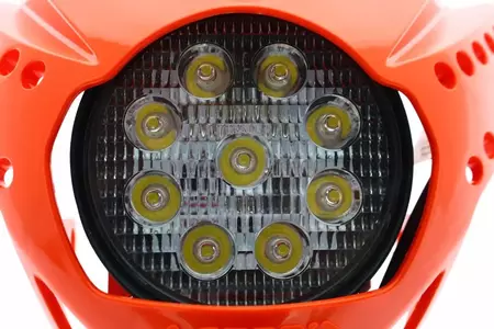 Acerbis LED Fulmine sprednja svetilka oranžna-2