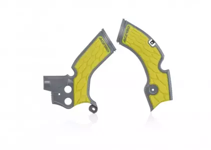 Protecções de quadro Acerbis X-Grip Suzuki RMZ 250 10-18 cinzento-amarelo - 0022879.290