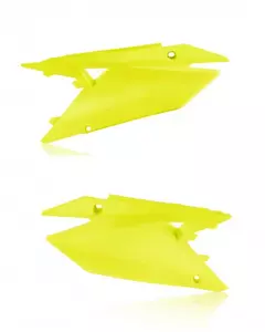 "Acerbis" plastikinių šoninių dangtelių rinkinys Suzuki RMZ 450 18-22 RMZ 250 19-22 yellow fluo - 0023062.061
