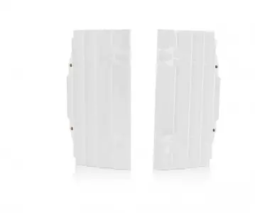 Conjunto de tampas de radiador Acerbis folhas brancas - 0023311.030