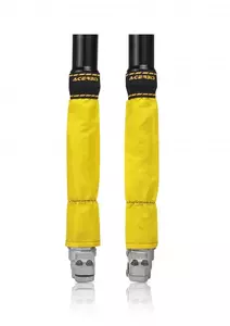 Zeķes priekšējo amortizatoru pārsegiem Acerbis X-Mud dzeltenā krāsā - 0023438.060