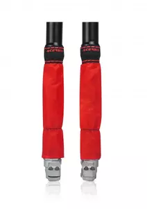 Acerbis X-Mud voorschokdemper afdekking sokken rood - 0023438.110