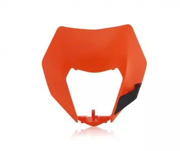 "Acerbis" priekinių žibintų deflektorius oranžinis-1